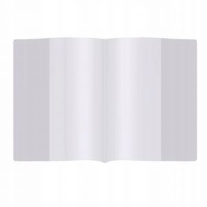 Okładka na książkę/zeszyt A5, Wysokość: 212mm, Przezroczysta